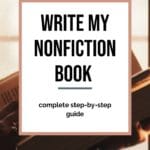 Write My Nonfiction Book blog title overlay