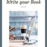 How to Write your Book Fast blog title overlay
