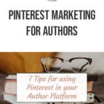 Pinterest Marketing for Authors blog title overlay