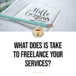 What does it take to freelance your services? blog title overlay