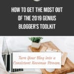 How to Get the Most out of The 2019 Genius Blogger's Toolkit blog title overlay