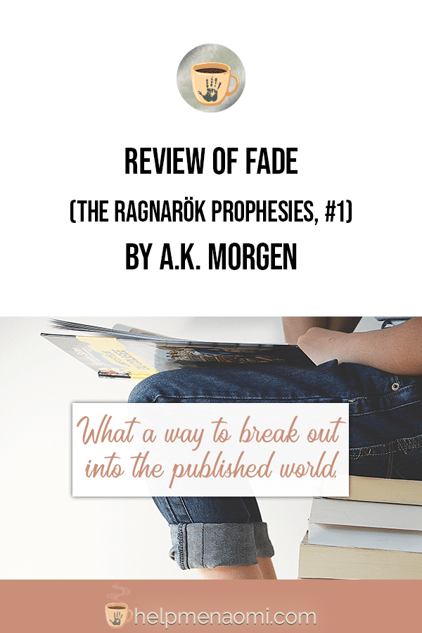 Review of Fade The Ragnarök Prophesies Title and photo of books