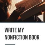 Write My Nonfiction Book blog title overlay