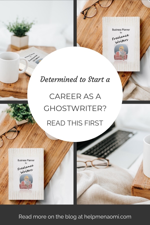 Determined to Start a Career as a Ghostwriter? Read this first - blog title overlay