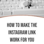 How to Make the Instagram Link Work for You blog title overlay review of taplink